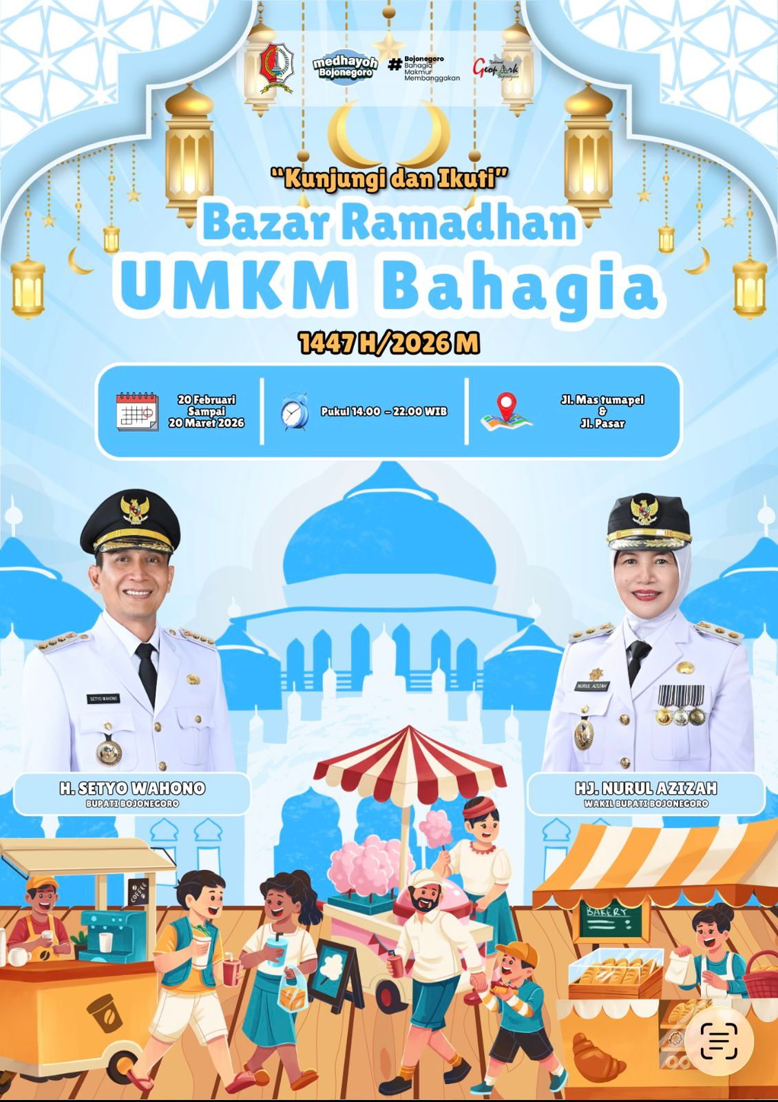 Semarak Bazar Ramadhan UMKM Bahagia 1447 H: Menguatkan Ekonomi, Merajut Kebersamaan