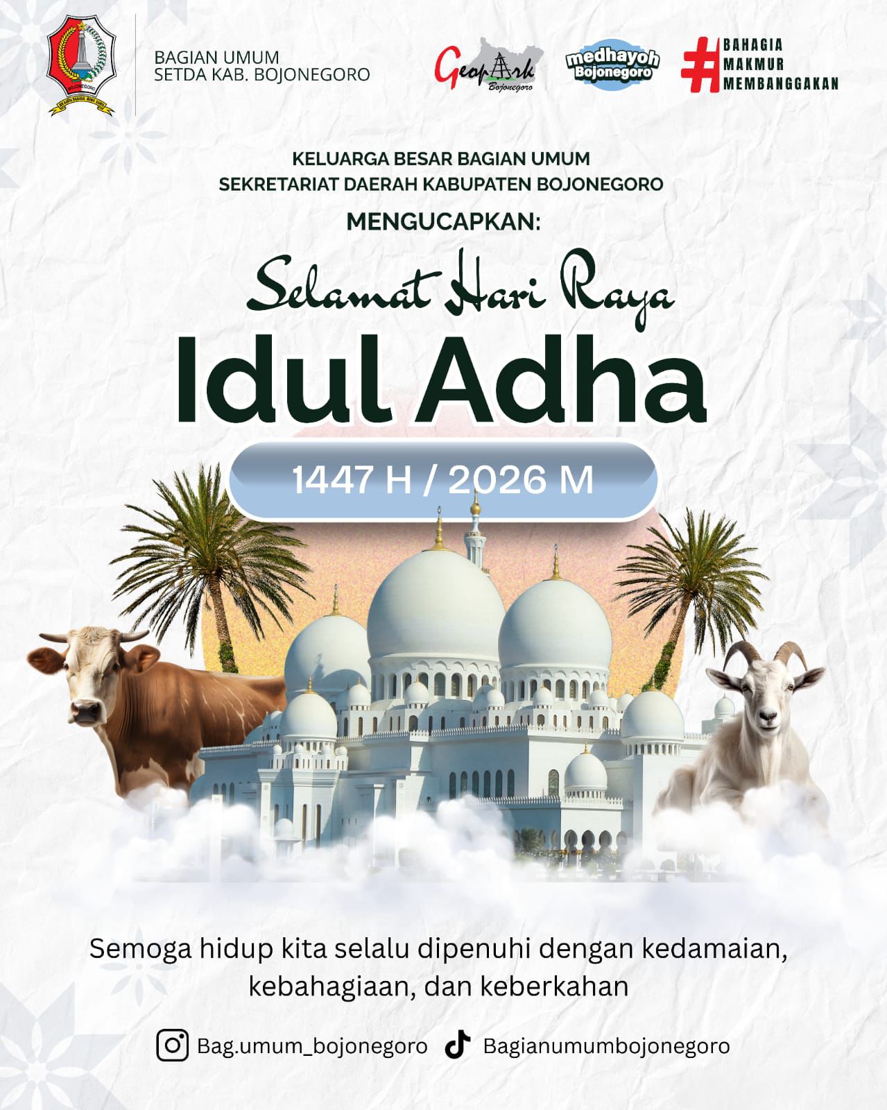 Idul Adha 1447 H: Meneladani Keikhlasan, Menguatkan Kebersamaan