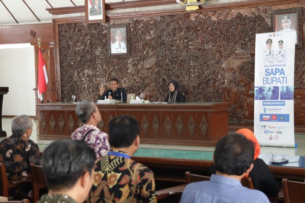 Pemkab Bojonegoro Gelar "Sapa Bupati" Edisi VI: Dialog Interaktif Strategi Menata Kota